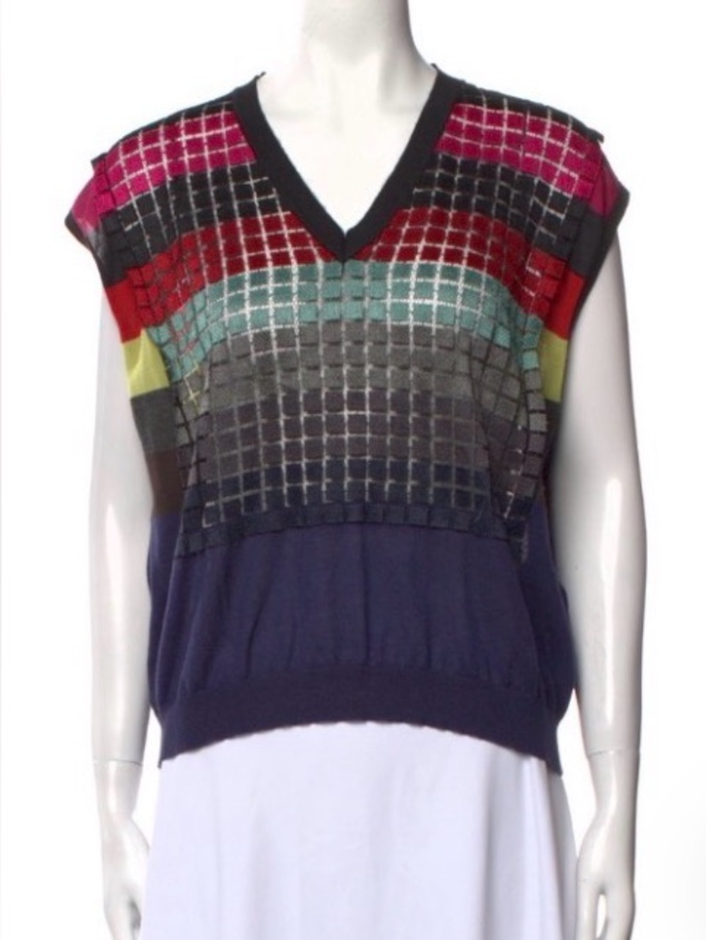 Marco De Vincenzo Lightweight Cashmere Vest